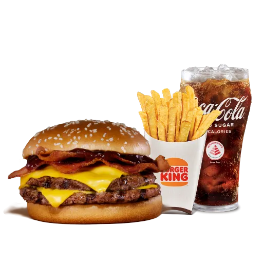 BBQ Burger with Fries